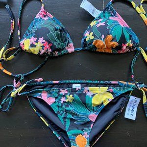 New Old Navy String Bikini Top and Bottom Size Small